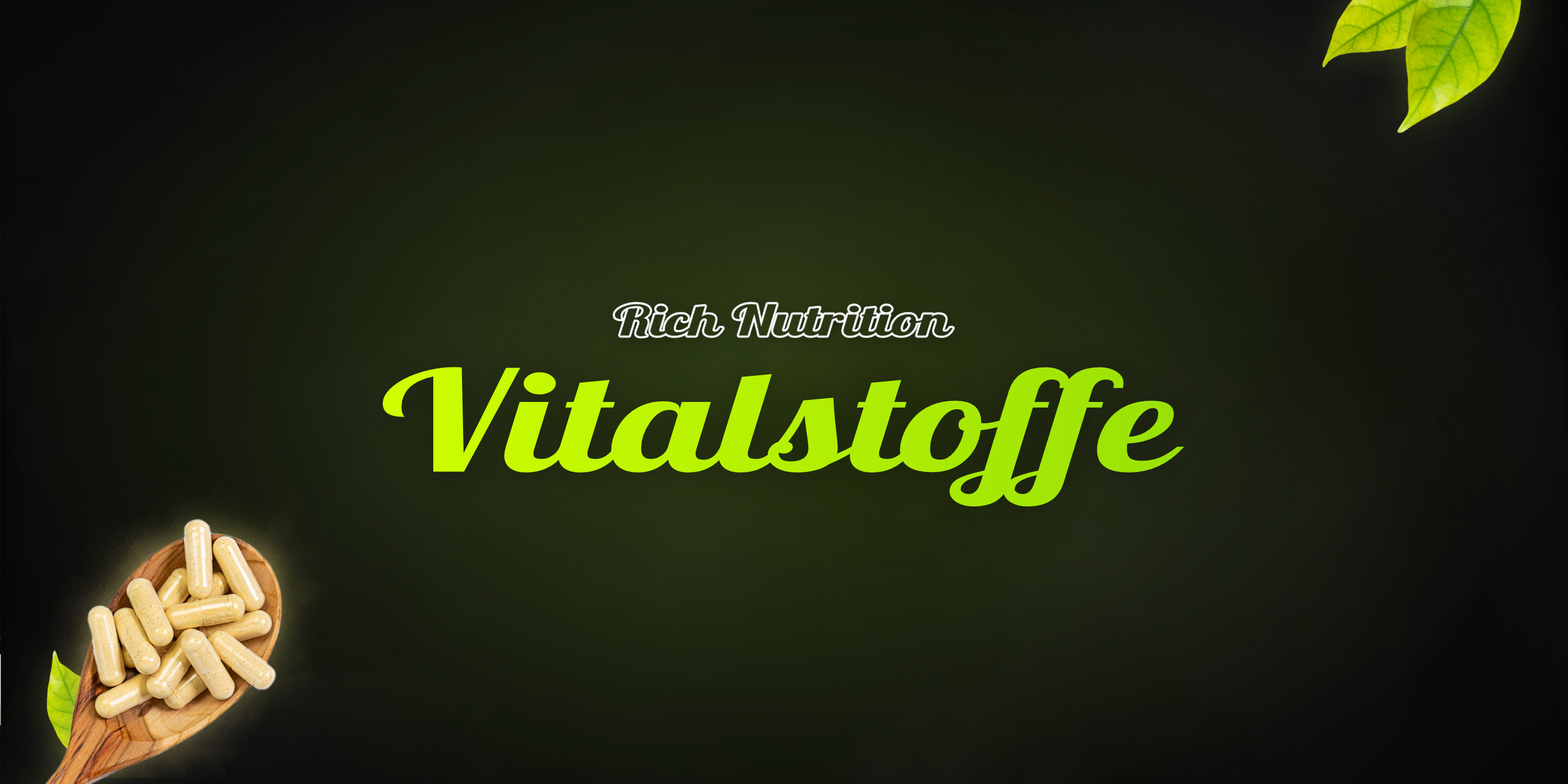 Banner für Vitalstoffe - mobile